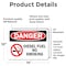 Signmission Diesel Fuel No Smoking with Graphic Danger Sign, Vinyl Decal, 14in W x 10in L, 2PK OS-2PACK-DS-D-1014-L-19325 - alternate 4